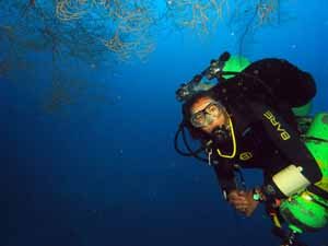 Technical diver