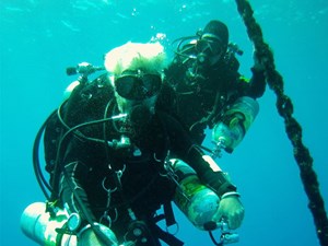 Technical diver