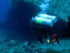 Technical diver
