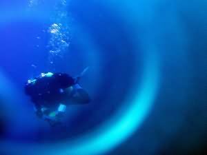 In the whirlpool