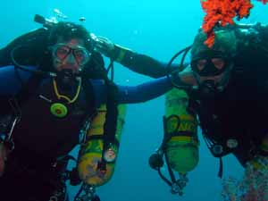 Technical diver