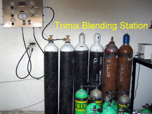 Learn how to check Helium and Oxygen for purity Trimix blending facility