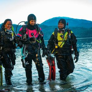 Dry Suit Diver